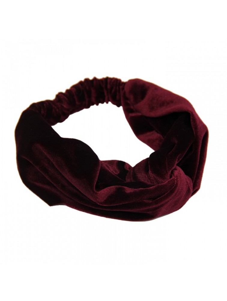 SHE CLOTHES Headband Sweet Velvet Purple